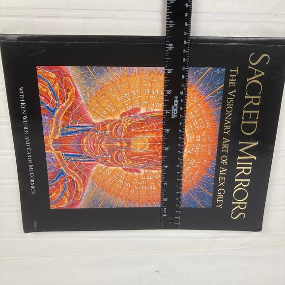Sacred Mirrors The Visionary Art of Alex Grey Illustrations Energy 9780892813148 - Picture 11 of 11